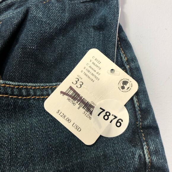 NWT We the Free Serafin Mid Rise Slim Bootcut Jeans Blue Size 33 - Picture 9 of 9